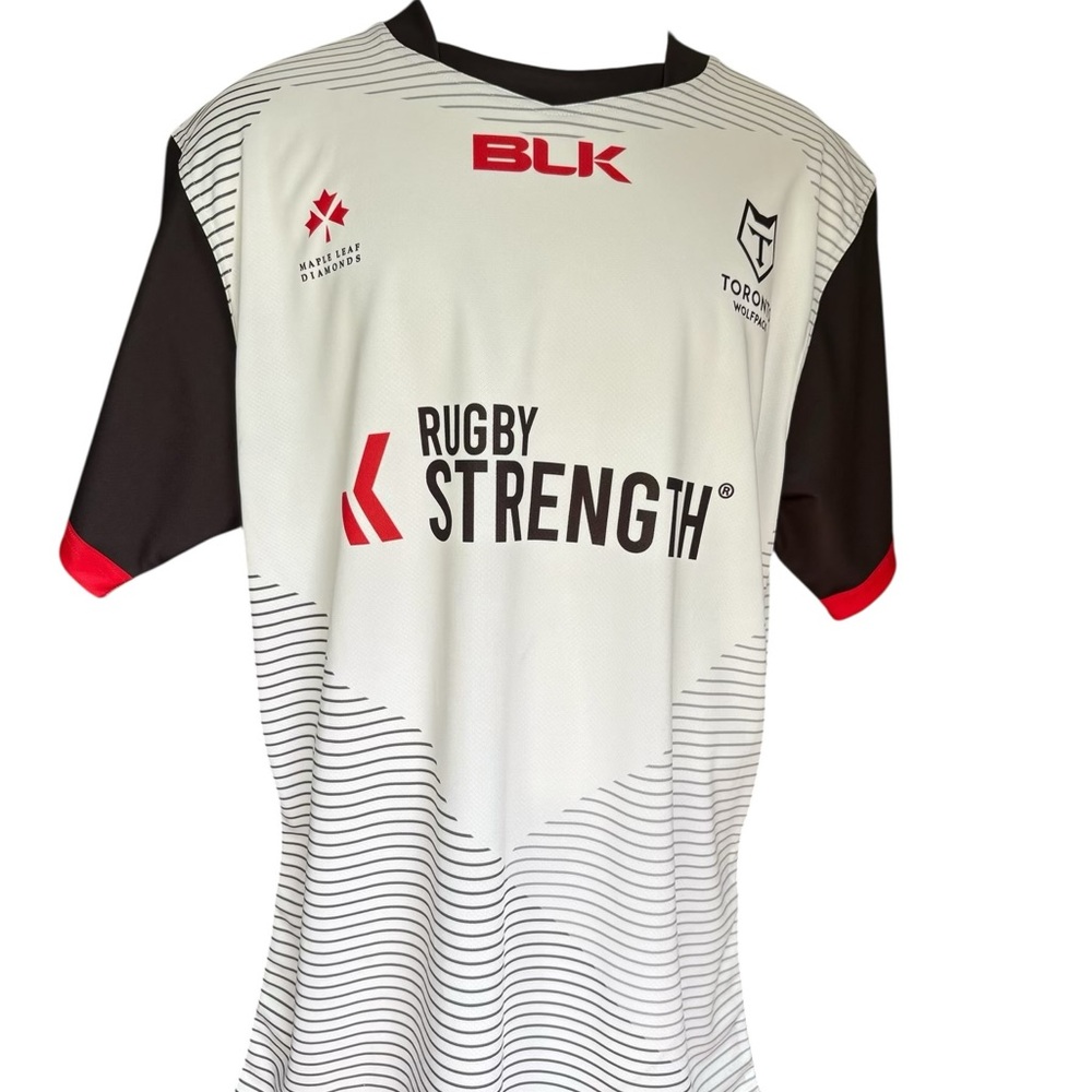 Men's Rugby Rare Toronto Wolfpack  - Black and White 2XL